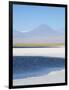 Laguna Cejar with the Licancabur Volcano-Alex Saberi-Framed Photographic Print