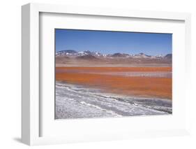 Laguna Colorada (Red Lagoon) Encrusted-Kim Walker-Framed Photographic Print