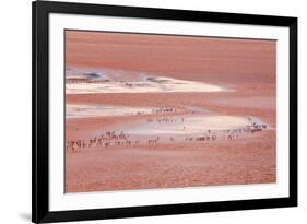 Laguna Colorada (Red Lake)-Kim Walker-Framed Photographic Print