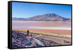 Laguna Colorada, Reserva Nacional De Fauna Andina Eduardo Avaroa, Los Lipez, Bolivia-Elzbieta Sekowska-Framed Stretched Canvas