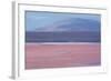 Laguna Colorada with Flamingoes and Mountain Backdrop-Alex Saberi-Framed Photographic Print