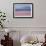 Laguna Colorada with Flamingoes and Mountain Backdrop-Alex Saberi-Framed Photographic Print displayed on a wall