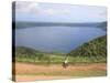 Laguna De Apoyo, a 200 Meter Deep Volcanic Crater Lake Set in a Nature Reserve, Catarina, Nicaragua-Wendy Connett-Stretched Canvas