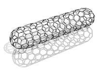 Capped Nanotube, Computer Artwork-Laguna Design-Photographic Print