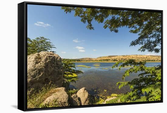 Laguna Las Playitas Lake by the Panamerican Highway Between Matagalpa and Managua-Rob Francis-Framed Stretched Canvas