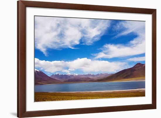 Laguna Miscanti, San Pedro de Atacama, Antofagasta Region, Chile.-Keren Su-Framed Photographic Print