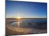 Laguna Piedra at sunset, Salar de Atacama, Antofagasta Region, Chile, South America-Karol Kozlowski-Mounted Photographic Print