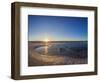 Laguna Piedra at sunset, Salar de Atacama, Antofagasta Region, Chile, South America-Karol Kozlowski-Framed Photographic Print