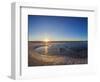 Laguna Piedra at sunset, Salar de Atacama, Antofagasta Region, Chile, South America-Karol Kozlowski-Framed Photographic Print