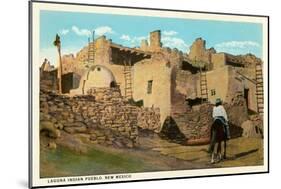 Laguna Pueblo, New Mexico-null-Mounted Art Print