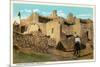 Laguna Pueblo, New Mexico-null-Mounted Art Print