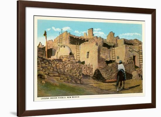 Laguna Pueblo, New Mexico-null-Framed Premium Giclee Print