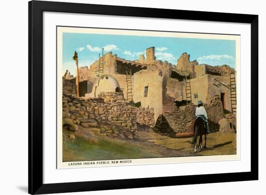 Laguna Pueblo, New Mexico-null-Framed Premium Giclee Print