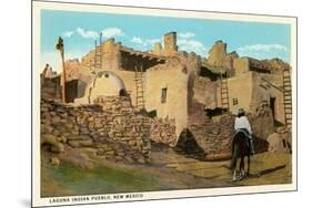 Laguna Pueblo, New Mexico-null-Mounted Premium Giclee Print