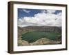Laguna Quilatoa, Cotopaxi Province, Central Highlands, Ecuador-Robert Francis-Framed Photographic Print