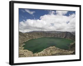 Laguna Quilatoa, Cotopaxi Province, Central Highlands, Ecuador-Robert Francis-Framed Photographic Print