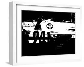 Laguna Seca Racing Cars 2-NaxArt-Framed Art Print