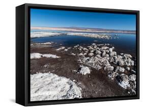 Laguna Tebenquiche, Salar De Atacama, Atacama Desert, Chile, South America-Sergio Pitamitz-Framed Stretched Canvas