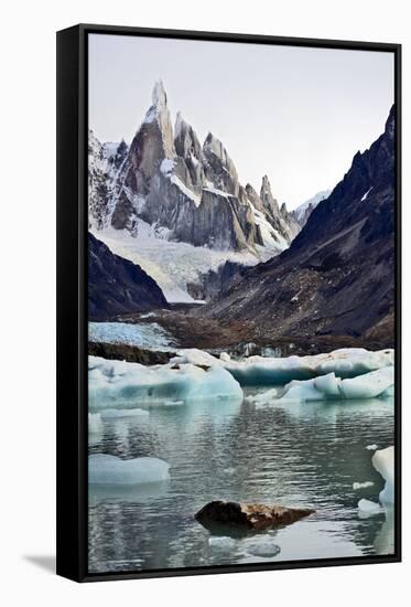 Laguna Torre and Cerro Torre, Patagonia Argentina-Bennett Barthelemy-Framed Stretched Canvas