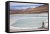 Laguna Verde (Green Lagoon)-Kim Walker-Framed Stretched Canvas