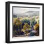 Laguna Village-Joseph Kleitsch-Framed Art Print