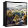 Laguna Village-Joseph Kleitsch-Framed Stretched Canvas