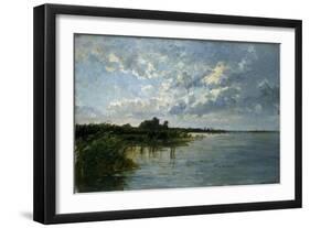 Lagunas holandesas, ca. 1884-Carlos de Haes-Framed Giclee Print