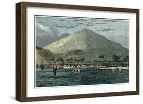 Lahaina, Maui, Hawaii, C1880-null-Framed Giclee Print