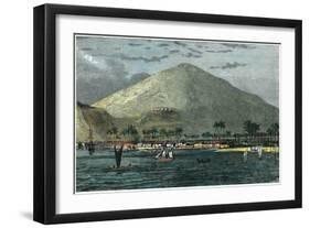 Lahaina, Maui, Hawaii, C1880-null-Framed Giclee Print