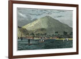 Lahaina, Maui, Hawaii, C1880-null-Framed Giclee Print