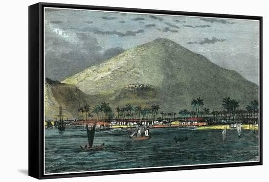 Lahaina, Maui, Hawaii, C1880-null-Framed Stretched Canvas