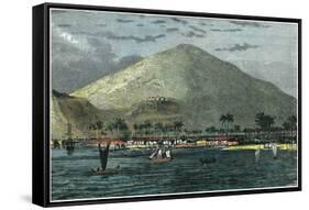 Lahaina, Maui, Hawaii, C1880-null-Framed Stretched Canvas