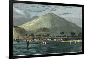 Lahaina, Maui, Hawaii, C1880-null-Framed Giclee Print