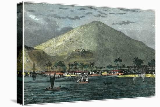 Lahaina, Maui, Hawaii, C1880-null-Stretched Canvas