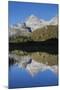 Lai Da Vons, Small Lake in the Alps, Graubunden, Swiss Alps, Switzerland, Europe-Angelo Cavalli-Mounted Photographic Print