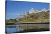 Lai Da Vons, Small Lake in the Alps, Graubunden, Swiss Alps, Switzerland, Europe-Angelo Cavalli-Stretched Canvas