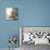 Laid Breakfast Table with Baked Goods, Juice and Fruit-null-Mounted Photographic Print displayed on a wall