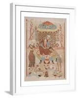 Laila and Majnun-null-Framed Art Print