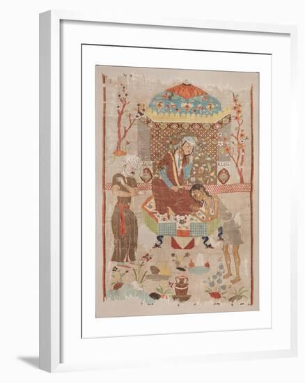 Laila and Majnun-null-Framed Art Print