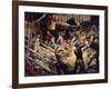 Laings- the Shaft Collar, Orange Free State, South Africa. May 1951-Terence Cuneo-Framed Giclee Print