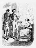 Rastignac Introduced to Madame de Nucingen, Illustration from "Le Pere Goriot" by Honore de Balzac-Laisne-Giclee Print