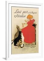 Lait Pur de la Vingeanne Sterilise-Théophile Alexandre Steinlen-Framed Art Print