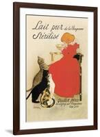 Lait Pur de la Vingeanne Sterilise-Théophile Alexandre Steinlen-Framed Art Print