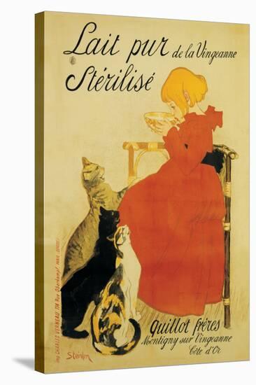 Lait Pur-Théophile Alexandre Steinlen-Stretched Canvas