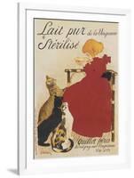 Lait Sterilise-Theophile-Alexandre Steinlen-Framed Art Print