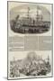 Lajos Kossuth in Southampton-null-Mounted Giclee Print