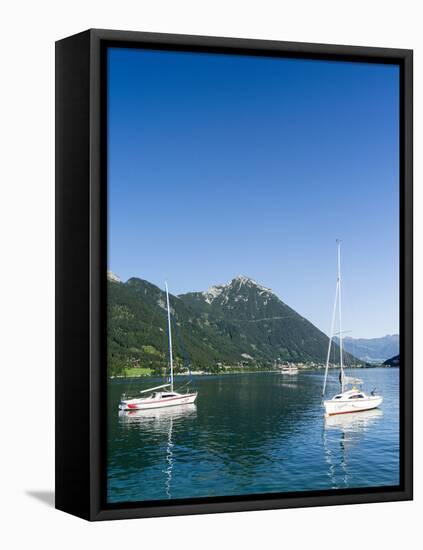 Lake Achensee, Tyrol, Austria-Martin Zwick-Framed Stretched Canvas