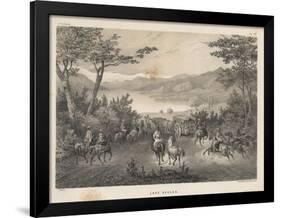 Lake Aculeo, 1855-James Queen-Framed Premium Giclee Print