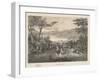 Lake Aculeo, 1855-James Queen-Framed Giclee Print