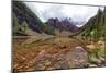 Lake Agnes, Banff National Park, Alberta, Canada.-George Oze-Mounted Photographic Print